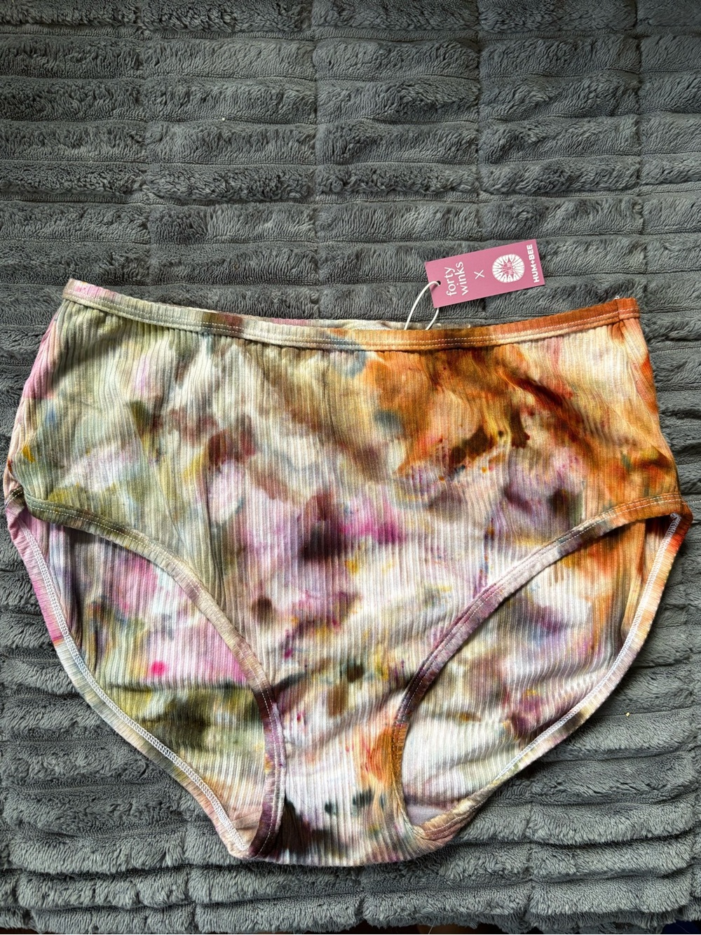 NWT Forty Winks x HUM+Bee Ribbed High Waist Briefs Women’s XXL